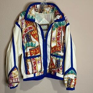 ROCK CREEK 80s Vintage Windbreaker, Size L